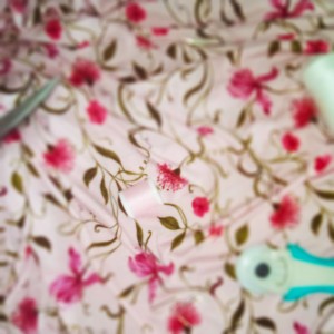 Pink Dress Fabric
